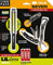 True Utility Seven & Nebo Lil-Larry TU180CP1 Multitool Anzahl Funktionen 8 Schwarz, Edelstahl