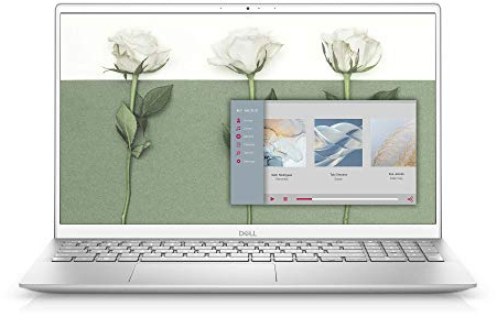Dell Inspiron 15 5501 15.6 inch FHD Fingerprint Reader Laptop (Silver) Intel Core i5-1035G1 10th Gen, 8GB DDR4 RAM, 512GB SSD, Windows 10 Home