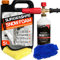 SUPAWASH-PRO Orange Snow Foam Car Shampoo 5L with Karcher Compatible Lance 1 x Microfibre Cloth & Microfibre Wash Mitt - pH Neutral Car Detailing Kit