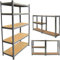 Lagerregal Schwerlastregal Verzinkter Steckregal Werkstattregal Metallregal Kellerregal Ordnerregal Garagenregal Regal Büroregal 180x90x40cm Bis 875kg Tragkraft