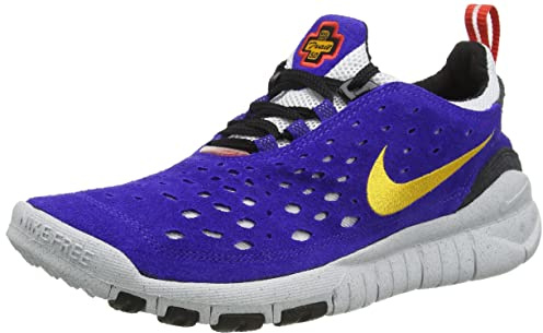 Nike Herren Free Run Trail Shoe, Concord/Taxi-Habanero rot-weiß, 42 EU, Concord Taxi Habanero Rot Weiß, 42.5 EU
