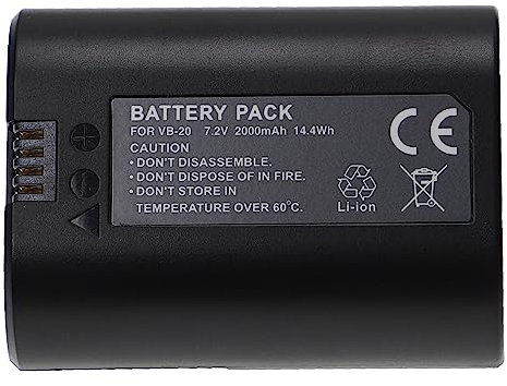vhbw Batterie Compatible avec Godox V350C, V350F, V350N, V350O, V350S Flash d'appareil Photo (2000mAh, 7,2V, Li-ION)