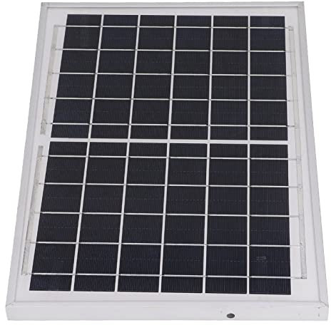 Panneau D'alimentation Solaire 6V 10W Chargeur de Panneau Solaire en Polysilicium étanche à L'eau Portable pour Petits Camps de Séchage