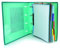 Carpeta & Block A4 Colorline - REF. 43211-4 Anillas -100 hojas - 10 Separadores - 80 Indicadores - 8 Colores (Turquesa)