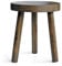 Eden Creations Wooden Stool - Ideal Plant Table, Side Table for Living Room, Indoor Plant Stand, Small Bedside or Bathroom table, Mini Table (35cm)