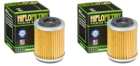 DB PARTS Set di 2 filtri olio compatibili con Yamaha 600 TT E (4LW) 1996 1997 1998