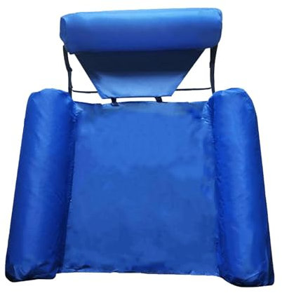 Silla Flotante - Ajustable Plegable Hamaca Inflable, Flotante Colchoneta Piscina, Sofá Flotante Inflable De Agua, Cama Inflable Hamaca Flotante, Tumbonas Natación Inflable Agua, Sofá Flotante Agua
