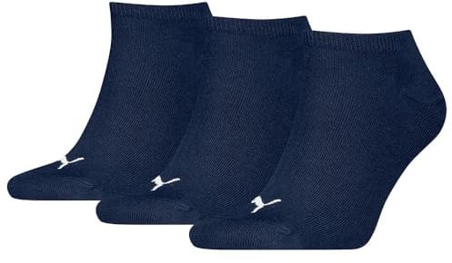 PUMA Unisex Sneaker Plain, Calcetines Unisex adulto, azul marino, 9-11 años