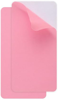 sourcing map 2pcs Repair Patches 10x20cm Self Adhesive Fabric Repair Patches, Waterproof Fabric Repair Patches for Down Jacket, Tent, Sleeping Bag, Car Seats (Pink)