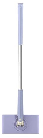 Flash Speed Mini Wet Wipe Small Mop, Flat Mop (Purple)