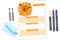 VOSAREA Schreibtisch Uhr Acryl Memo Board Löschen Bord Schreibtisch Planer Whiteboard für Büro Hause