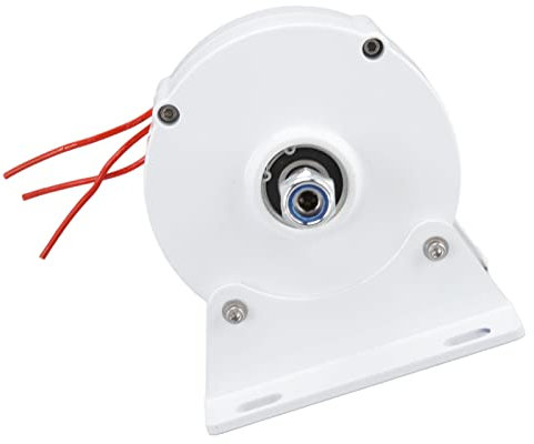 Generadorico Aluminiooy Generador Eólico 12V 200W Trifásico Generador de Motor Eléctrico de Imán Permanente para el Hogar para Viento Vertical Horizontal Tres (12V)