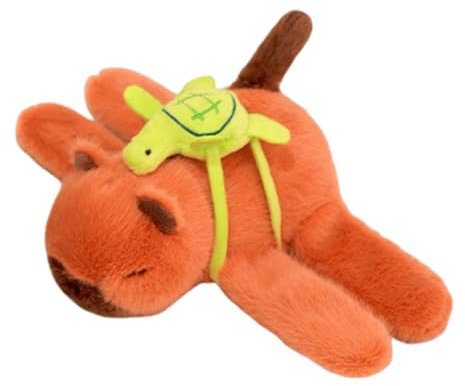 Dtaigou Handgelenk Slap Armband gefüllt, Plüschtier -Snap -Armbänder,Kinder Cartoon Capybara Form Slap Armband | Animal Hugger Fun Arms Dekoration süße Puppe für Mädchen für das Studienraum,