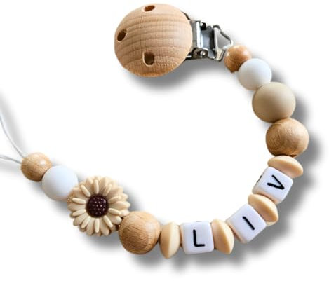 Lovely Personalisiertes Baby Geschenk, Mädchen/Junge, verschiedene Farb-Varianten Daisy (7.Beige)