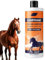 Wezalget Horse Mane und Tail Shampoo, Mähne Shampoo - Schwanz und Mähne Shampoo Conditioner 500ml | Duschbadlösung, Pferdepflegezubehör, Glanz, Entwirrung, Schmutz und Staub abtauchen, den Bruch