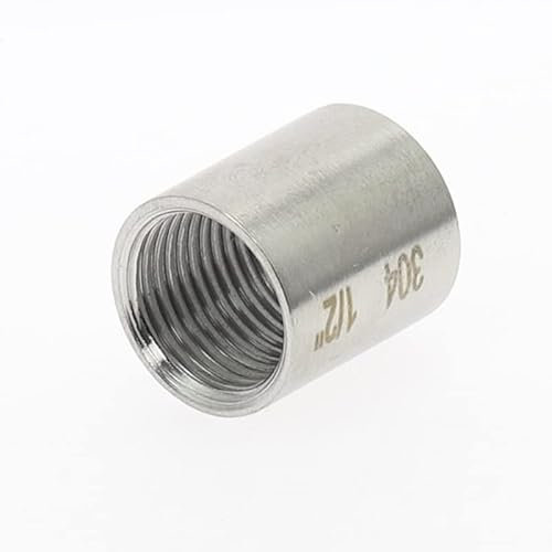1 unidad de acero inoxidable 304, 1/8 , 1/4, 1/2 , 3/8, 3/4 , 1, 1-1/4 , 1-1/2, accesorios de tubería roscada BSP hembra, adaptador de conector de Gas y agua, ensambladora(3/4)