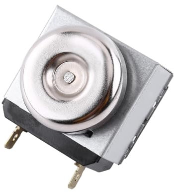 Interruptor de temporizador de horno Metal resistente a alta temperatura de 1 a 60 minutos Controlador de tiempo electrónico para horno microondas Material de hierro eléctrico 2 x