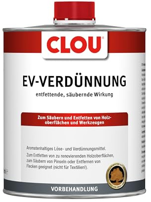 CLOU Verdünnung – Löse- & Verdünnungsmittel für CLOU Lacke – 750 ml