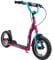 BIKESTAR Roller Kinderroller Tretroller Kickscooter mit Luftreifen für Mädchen ab 6-7 Jahre | 12 Zoll Sport Kinder Scooter | Berry & Türkis | Risikofrei Testen