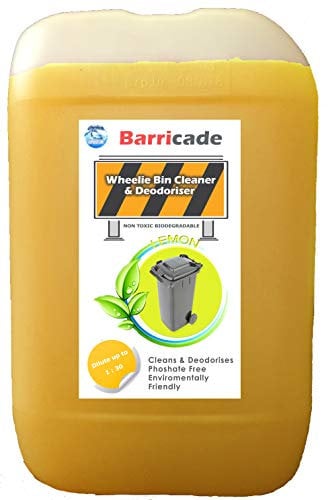 25L Barricade Wheelie Bin Cleaner and Deodoriser - LEMON ZEST