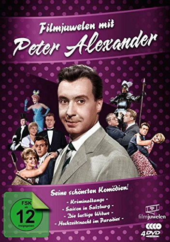 Filmjuwelen mit Peter Alexander: Seine schönsten Komödien! [4 DVDs]