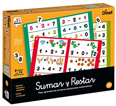 Diset Lernspielzeug für 5 Jahre - Little Kid - Mathematik Lernspielzeug