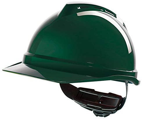 MSA V-GARD 500 Vented Safety Helmet Hard Hat MSAGV4 Colour=Green