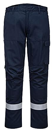 Portwest Bizflame Ultra Hose, Hosenlänge: Normal. Farbe: Marineblau. Größe: 32, FR66NAR32