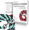 Ganzoo Paracord 550 Hunde-Leine Set selbst knüpfen, Bastelset, DIY Geschenk (Himmelblau)