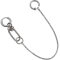 Punk Long Chain Small Huggie Hoop Earrings Non Piercing Lips Nose Ring Cuff Clip On Dangle Tassel Drop Personality Gothic Dainty Stainless Steel for Women Girls Fashion Jewelry Gifts