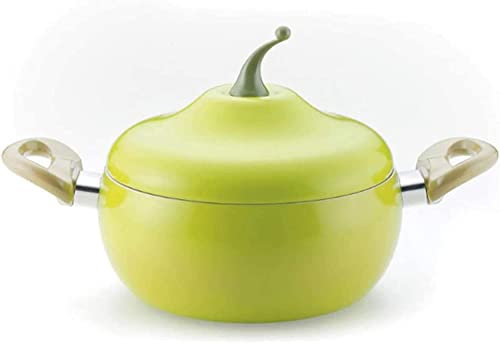 EdirFtra Emaille Stock Pot, Gusseisen-Tomaten-Topf, Nicht-Stick, Multicooker, Nickel-freier Stock-Topf, Slow Cooker, Eintopf, Auflauf 27 x 9 cm (11 x 4 Zoll),C
