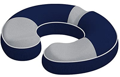 Surwin Einstellbar Donut Kissen Sitzkissen Orthopädisch, Sitzkissen Rund, Sitzkissen Bürostuhl, Hämorrhoiden Sitzkissen Bequemer Sitzring (1 Stück,Rund-grau)