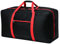 Extra Große Reisetasche 110L Reisetasche Leichte Gepäcktasche Tragetasche für Camping Sport Fitnessraum Wochenende (Schwarz)