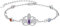 KINGWHYTE Chakra Armbänder für Frauen 925 Sterling Silber 7 Chakra Heilung Armbänder Yoga Lotus Charm Verstellbare Armkette Regenbogen Schmuck Geschenke für Frauen Mädchen Tochter Freunde