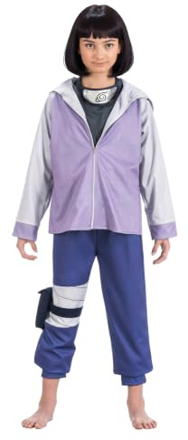 Chaks - Costume Hinata Hyuga pour fille, ensemble de costume d'anime