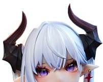 Gooyeh Lilith Figur Anime Spiel Action Figuren Lilith schönes Mädchen PVC Statue Modell Desktop Ornamente nach Hause Dekorationen Fan Sammlerstücke Geburtstag Geschenk 28cm