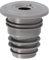 QUARKZMAN Joint d'Étanchéité pour Tuyau de Vidange, Bouchon d'Étanchéité en Silicone pour Machine à Laver, Bouchon de Vidange Anti-Odeur pour Tuyau d'Égout de 35-40mm en PVC, Gris