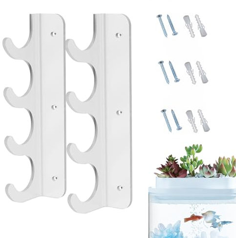 Bitong Angelrutenhalter,Horizontale Angelrutenhalter | Horizontaler Angelrutenständer für Wand oder Decke,Wand- und Deckenhalterung für Angelruten und Angelrutenhalter für Wanderstöcke, Skistöcke,