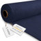 DreamRoots Cord Stoff Meterware Gewicht 380 g/m2 - Polsterstoff Cord Meterware 140 cm breit - Möbelstoff Meterware - Breitcord Meterware Blueberry Pie 1M