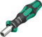 Wera 05051492001 838 RA S Porta-puntas manual con función de carraca, de 1/4, 1/4 x 102 mm