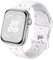 Joehwerr Correa deportiva compatible con correas de Apple Watch de 40 mm, 41 mm, 38 mm, 42 mm, 44 mm, 45 mm, 46 mm, 49 mm, para mujeres y hombres, correa de silicona suave de plástico reciclado para