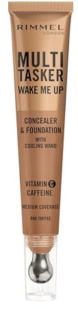Rimmel London Multitasker Wake Me Up Concealer und Grundierung Toffee 20 ml