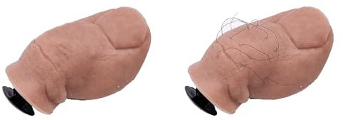 Schuh Charms Zehen Für Crocs, Zubehör Sticker, Lustige Zehen Schuh Charms, Fake Toe Clog Schuhe Charms Für Frauen Und Karneval, Halloween (Unbehaart+Behaart)