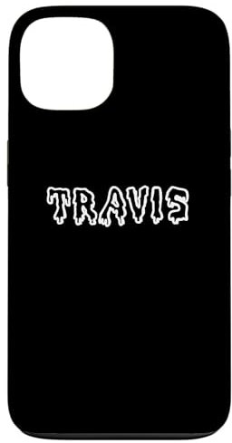 Scary Name Travis Creepy Horror Font Hülle für iPhone 13