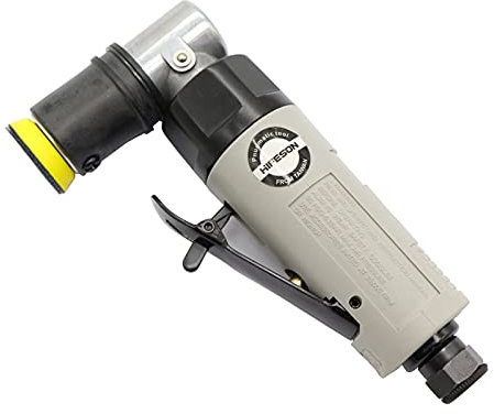 Poliermaschine mit variabler Geschwindigkeit Mini pneumatische Luft 30mm Sander Schleifpoliermaschine Schleifwerkzeuge for Auto Holzmöbel Stein Polierer für Schleifen und Polieren von Autos und Booten