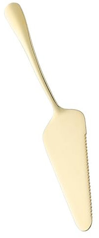 CIYODO Backschaufel Goldener Tortenheber Kuchen Servieren Kuchen Backen Tortenschaber Tortenschneider Und Pizzaheber Käse Grillen Butterstreuer Spachtel Für Pizzaheber Pizzaständer Zapfen