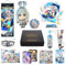 MOTAO Genshin Impact Box Mualani Merch Set – Poupée, poster, taie d'oreiller, figurine sur pied, bracelet, insigne, porte-clés, étui pour cartes, 30 cartes Lomo, 50 autocollants (Mualani)