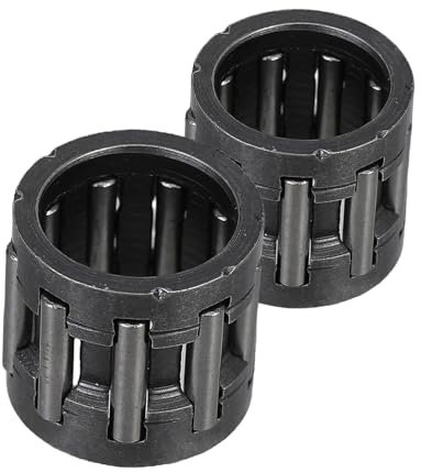 Happyyami 1 Satz Kolben Nadellager Rollen Traktor Rasenmäher Teil Rasenbelüfter Rolle Axiallager Für Rasenmäher Lkw Servolenkungslager Graswalze Rasenwalze Eisen 2Stk