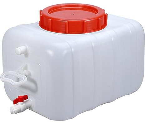 DWZL Durable Haushalt Wassereimer Für Einfache Und Bequeme Wasseraufbewahrung Portable Kunststoff-Wasserbehälter Wassertank Für Outdoor-Camping RV Selbstfahrende Essentials