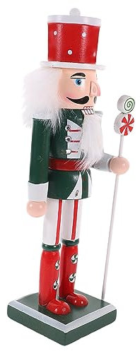 MAGICLULU Decorazione Statua Schiaccianoci Festività Schiaccianoci Soldato Ornamenti Decorazioni Natalizie